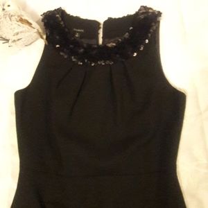 Talbots black party dress